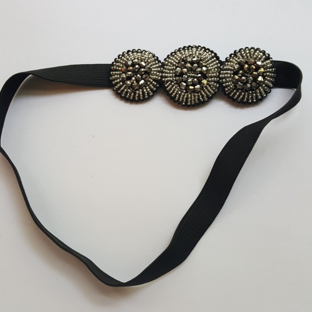 Floral stretchy headband
